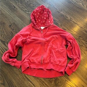 American Eagle Outfitters Red Hoodie
